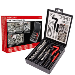 BILITOOLS open case showing all kit components and organized storage benefits