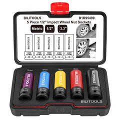 BILITOOLS front view showing kit and benefit of organized sockets