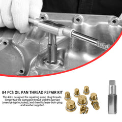 BILITOOLS close-up of six taps demonstrating precision cutting edges for reliable thread repair