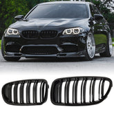 BILLDIO front view grille installed showing bold kidney upgrade and improved style