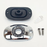 Billet Proof Designs front view chrome cover showing sleek finish and restored look