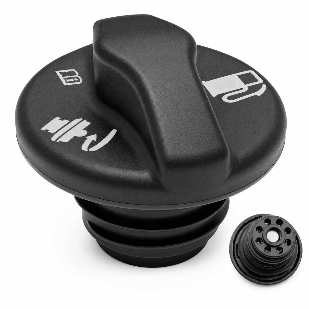 Billet Proof Designs front view gas cap shows OE-style fit and clean finish