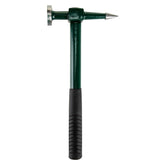 BinaryABC hammer front view showing balanced design and durable steel head for precise planishing