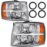 Bincmay front view assembly pair showing clean fit and improved visibility