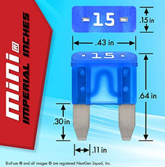 BioFuse fuse puller removing a mini blade fuse demonstrating safe removal benefit