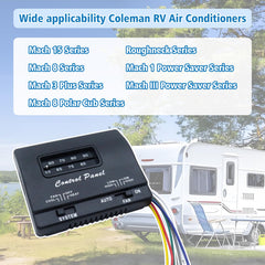 BIPIMIFI thermostat rear wiring harness with six colored wires for easy hookup