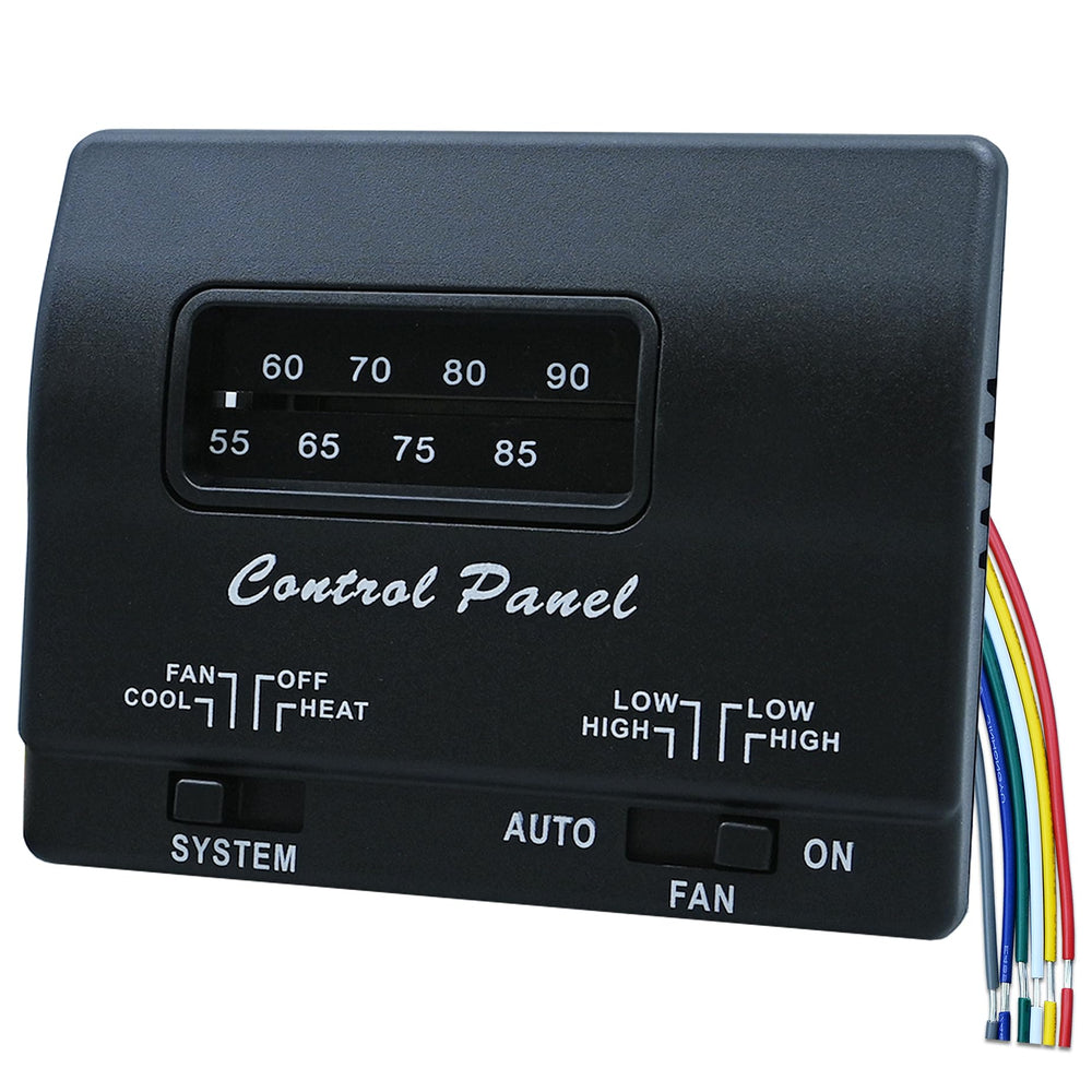 BIPIMIFI thermostat front face plate showing clear controls for quick replacement