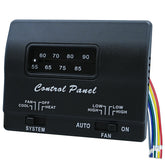 BIPIMIFI thermostat front face plate showing clear controls for quick replacement