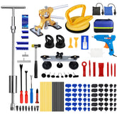 Bitlyle open kit layout showing all 129 pieces for complete DIY dent repair