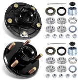 BIUIOY front view hub assembly showing 5-lug pattern and easy fit