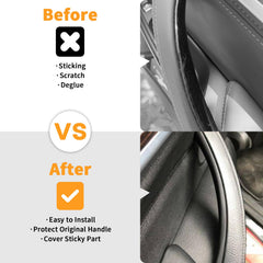 BJchiwu left rear handle cover highlighting precise fit and restored look