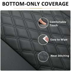 Black Panther front pocket holding items for added in-car organization