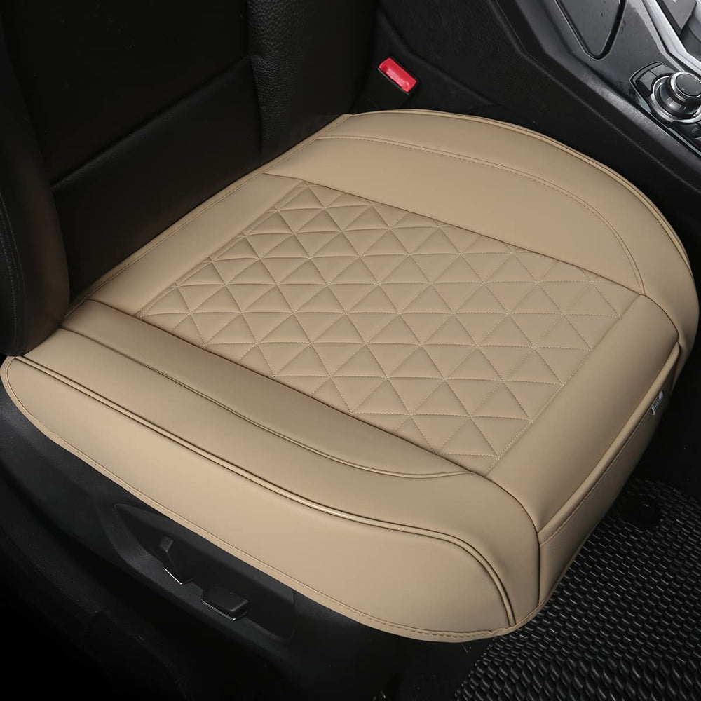 Black Panther front seat cover full view showing protective fit and refined style