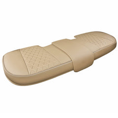 Black Panther front view beige bench showing full coverage and style benefit