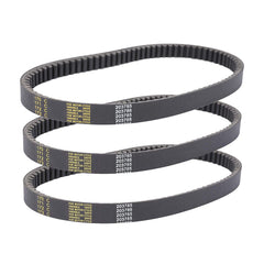 BLACKHORSE-RACING front packaging showing three belts and part compatibility benefits