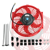 BLACKHORSE-RACING front view of fan showing compact design and reliable airflow