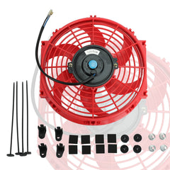 BLACKHORSE-RACING front view of fan showing compact design and reliable airflow