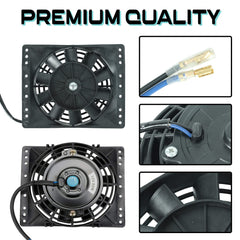 BLACKHORSE-RACING mounting brackets and tie straps for flexible secure mounting