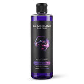 Blackline bottle front 16oz showing product and branding for clear identification and use