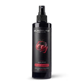 Blackline bottle front label showing product name and bold scent benefit