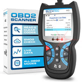 BLCKTEC 440 front view showing compact diagnostic unit and benefits