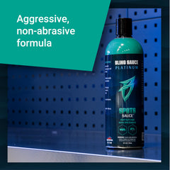 Bling Sauce thick clingy texture on applicator, demonstrates targeted penetration