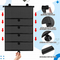Blosssound enlarged suction cup close-up for secure window attachment