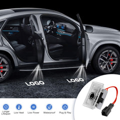 Blshwez installed on open Tesla door demonstrating plug-and-play fitment benefit