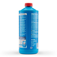 BlueDevil nozzle and liquid texture highlighting smooth flow