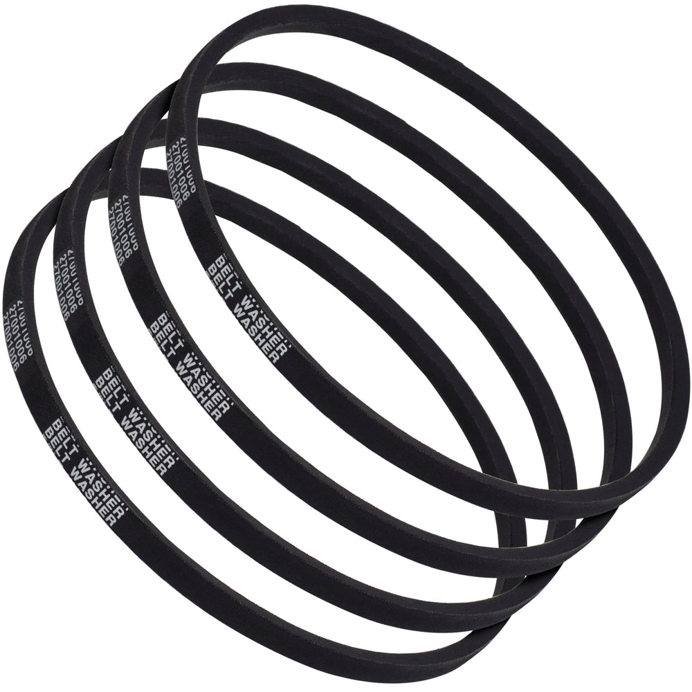 BlueStars front packaging showing four replacement belts and product benefits