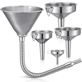 Blulu front view of full funnel set showing organization and quick grab storage benefit