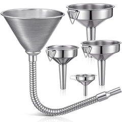 Blulu front view of full funnel set showing organization and quick grab storage benefit