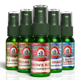 Blunteffects front packaging showing five 1 oz bottles and assorted scents, easy selection
