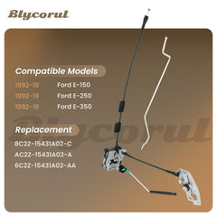 Blycorul complete latch with cable and rod ready for direct replacement