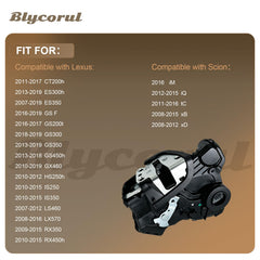 Blycorul passenger front actuator gear housing close-up showing durable construction