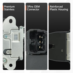 Blycorul close-up of latch mechanism showing steel parts for reliable engagement