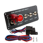 BLLYOGU front panel overview showing compact multi-switch layout and quick access