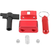 BMKCT front view of metal OBD lock showing secure cover and visual deterrent