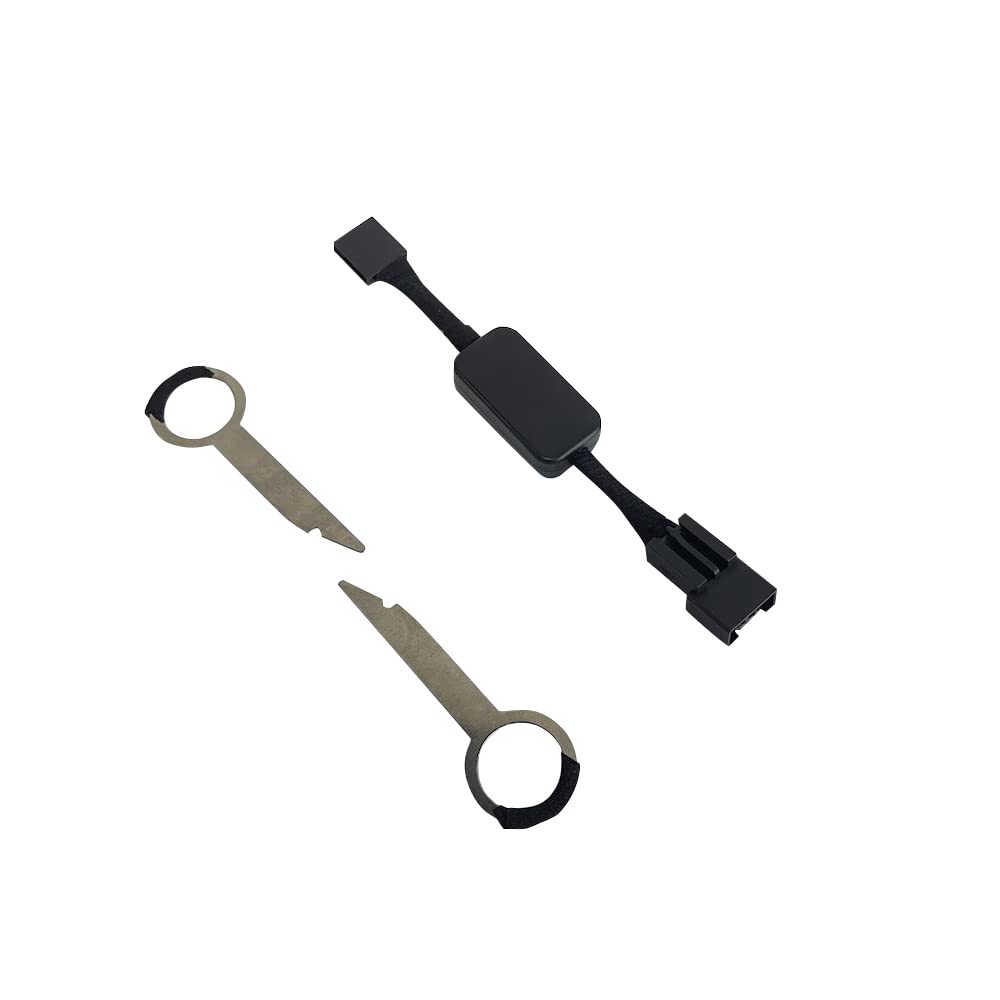 BODENLA front view of eliminator cable showing plug and cable, easy OEM fit