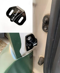 Bofn Racing installed bumper on door frame demonstrating rattle elimination