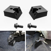 Bofn Racing front spacer front view showing bolt-in fit and improved sightline