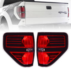 Boine front view smoked tail light showing updated styling and improved rear look