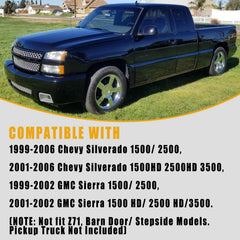 Boine installed on Silverado demonstrating correct fit and improved look