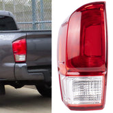 Boine left tail light front view showing clean fit and styling benefit