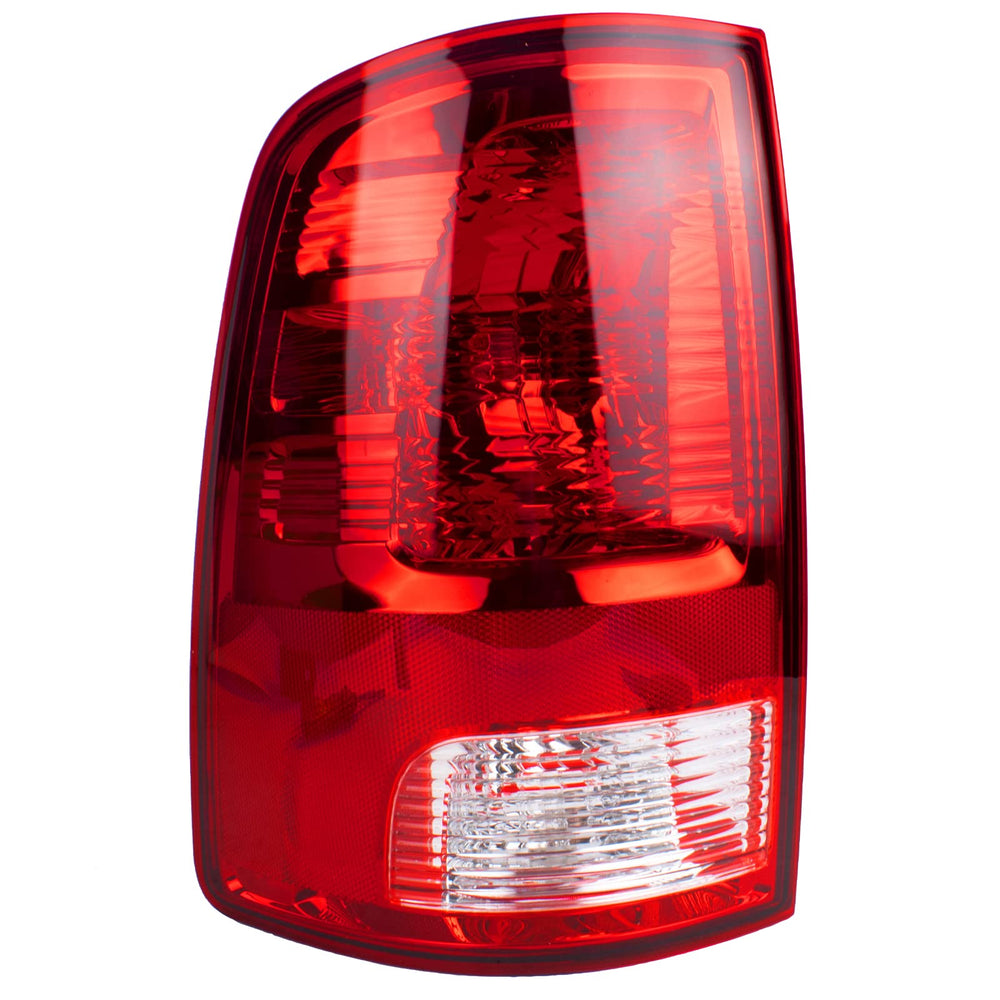 Boine tail light front assembly showing clean fit and improved visibility