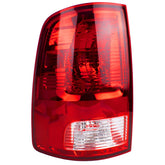 Boine tail light front assembly showing clean fit and improved visibility