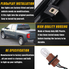 Boine taillight installed on Silverado rear, restores original appearance