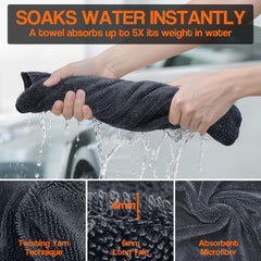 Bolant small 12x16 towels stacked for trim and mirrors