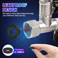 Boltigen brass 1/2" barb adapter close-up for durable leak-resistant connection