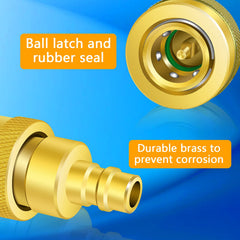 Boltigen close-up of brass body and knurled grip demonstrating durable build and easy handling